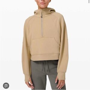Lululemon Hoodie Crop Scuba